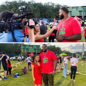 Donna Morgan Red Cap Sleeve Dress